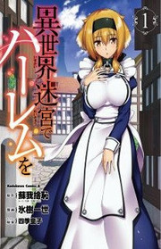 Isekai Meikyuu de Harem o Cover
